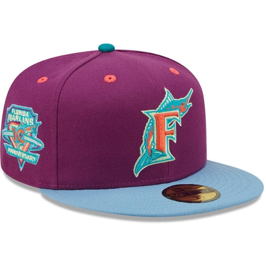 Lids Florida Marlins New Era Cooperstown Collection Neon Eye