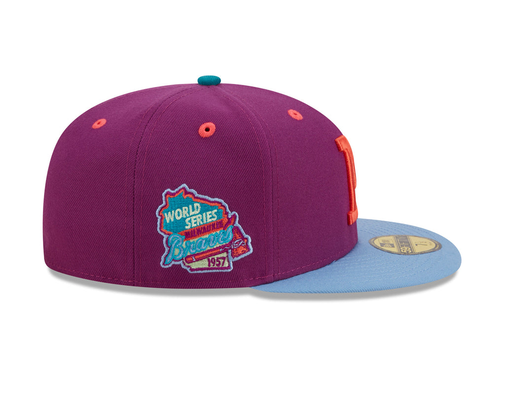 New Era x Lids HD  Milwaukee Braves Main Stage 2022 59FIFTY Fitted Cap