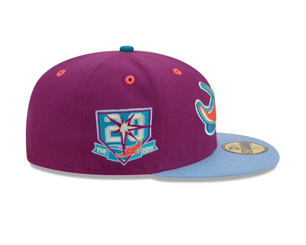 New Era x Lids HD  Tampa Bay Rays Main Stage 2022 59FIFTY Fitted Cap