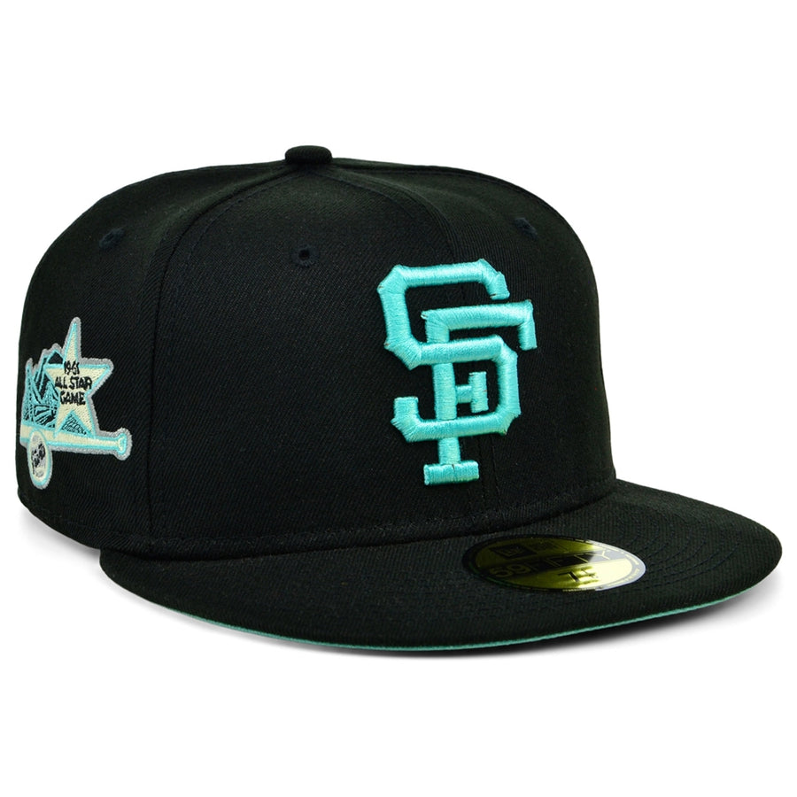 New Era x Lids HD San Francisco Giants Black/Mint 2022 59FIFTY Fitted Cap