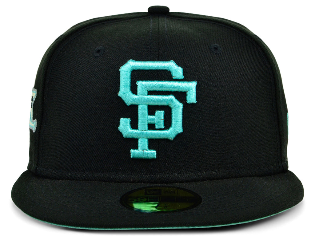 New Era x Lids HD San Francisco Giants Black/Mint 2022 59FIFTY Fitted Cap