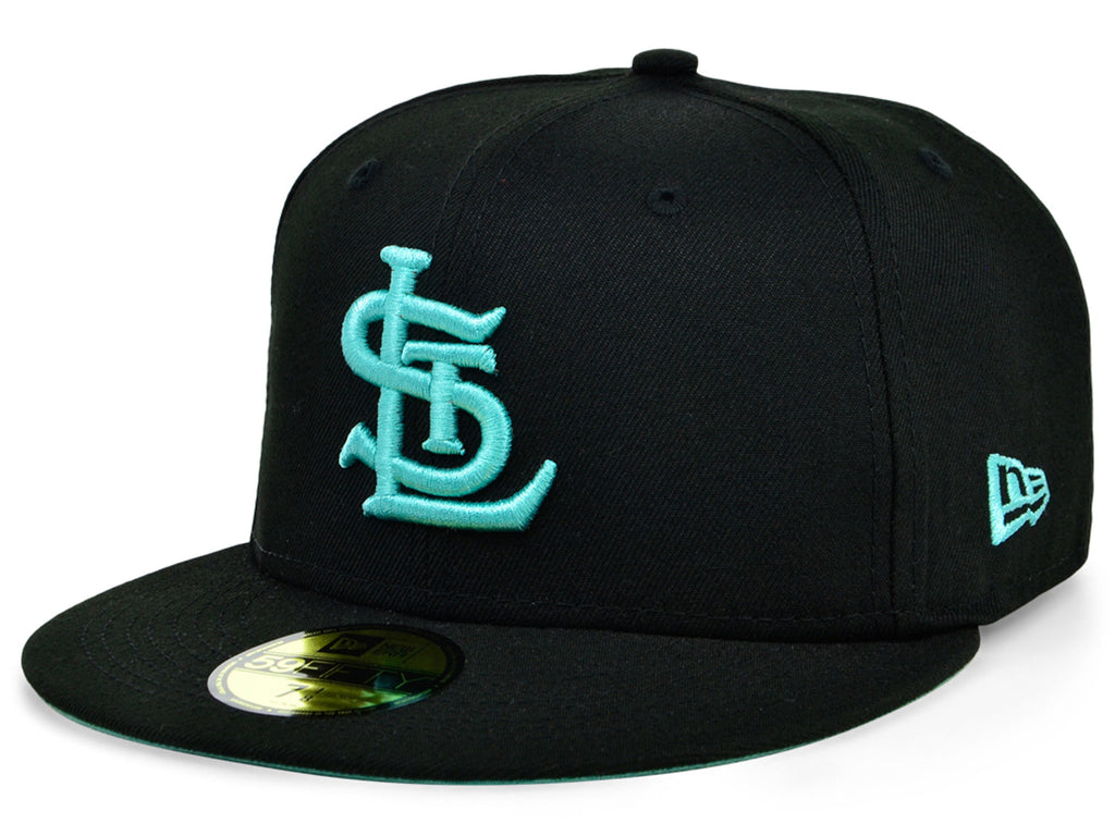 New Era x Lids HD St.Louis Cardinals Color UV 59FIFTY Black/Mint Cap