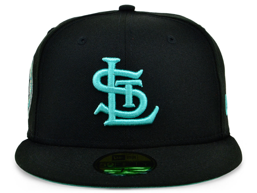 New Era x Lids HD St.Louis Cardinals Color UV 59FIFTY Black/Mint Cap