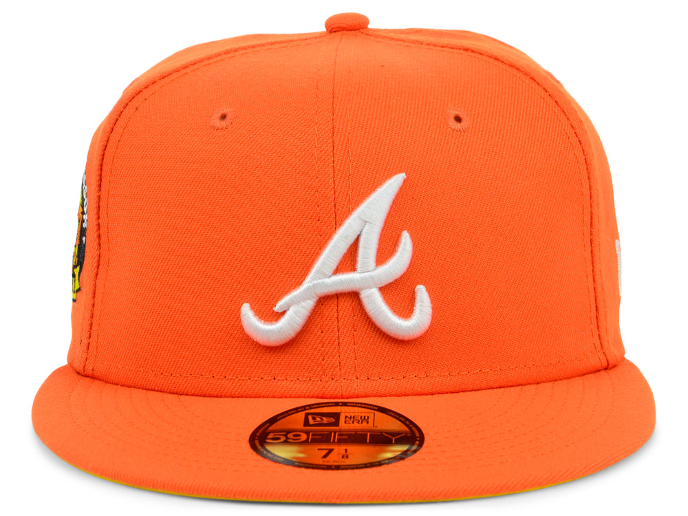 Lids Atlanta Braves New Era White on 59FIFTY Fitted Hat