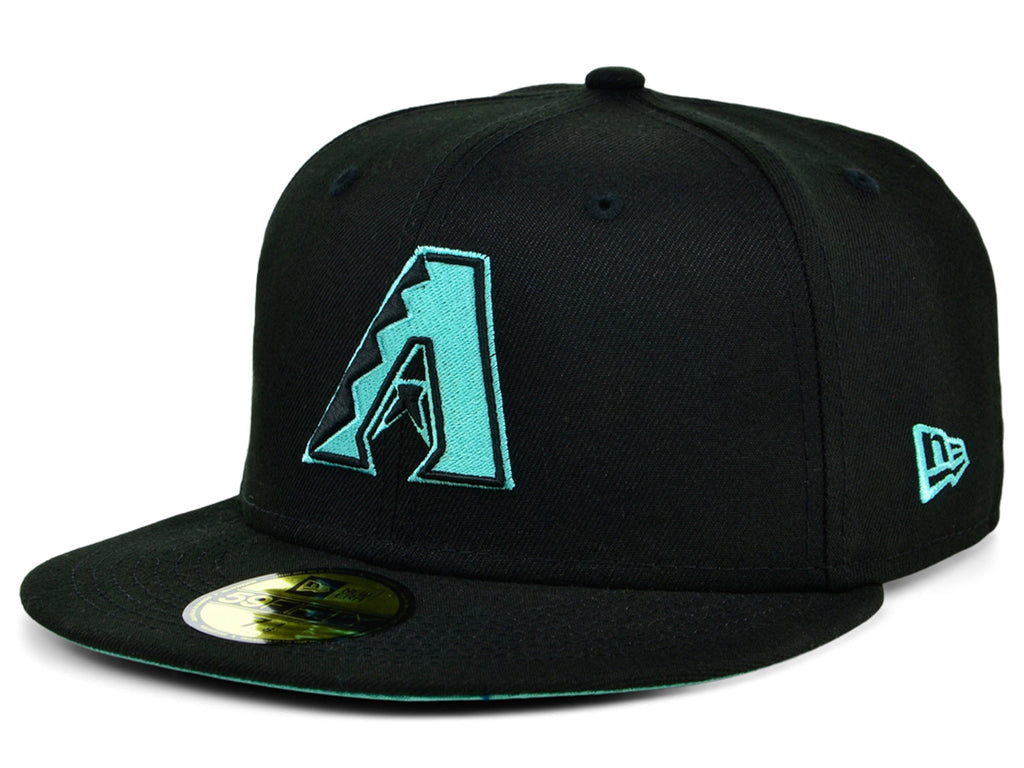 New Era x Lids HD Arizona Diamondbacks Black/Mint 2022 59FIFTY Fitted Cap