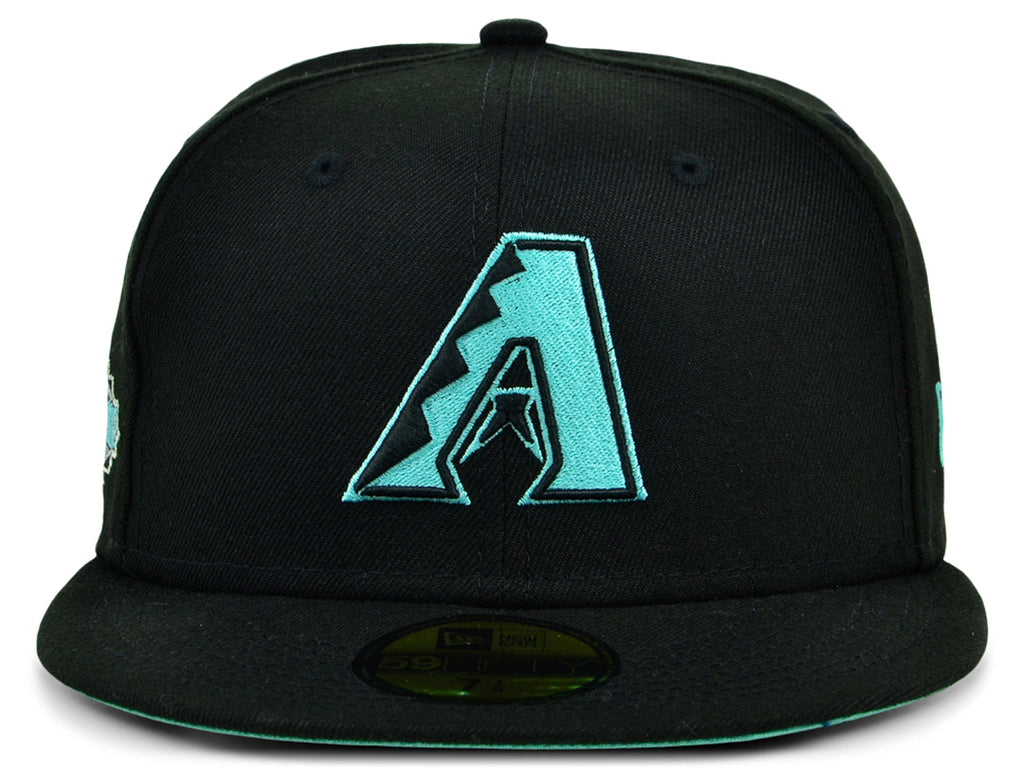 New Era x Lids HD Arizona Diamondbacks Black/Mint 2022 59FIFTY Fitted Cap