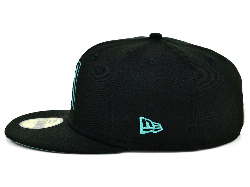 New Era x Lids HD Arizona Diamondbacks Black/Mint 2022 59FIFTY Fitted Cap