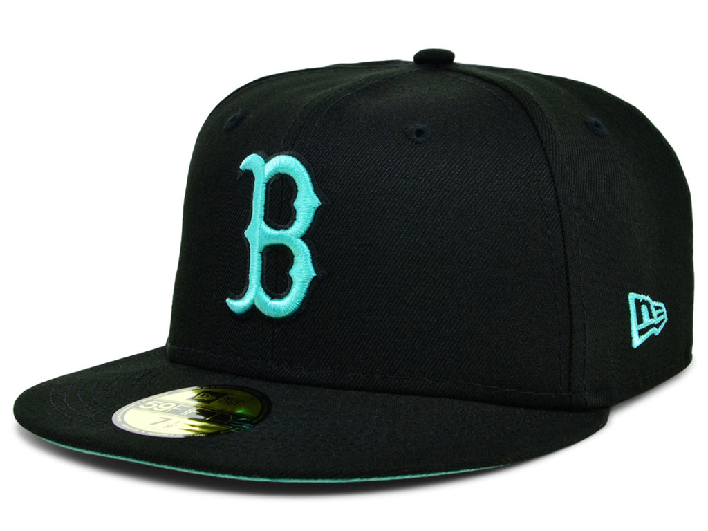 New Era x Lids HD Boston Red Sox Black/Mint 2022 59FIFTY Fitted Cap