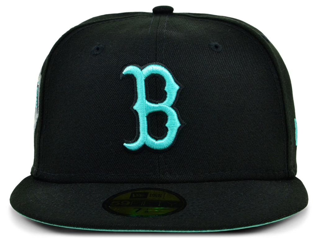 New Era x Lids HD Boston Red Sox Black/Mint 2022 59FIFTY Fitted Cap