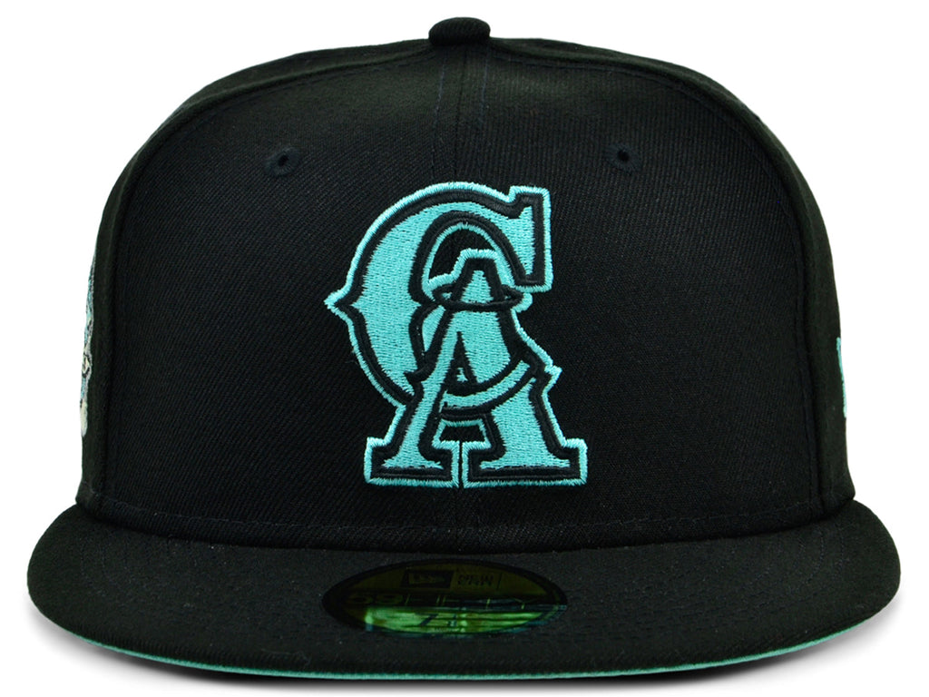 New Era x Lids HD California Angels Black/Mint 2022 59FIFTY Fitted Cap