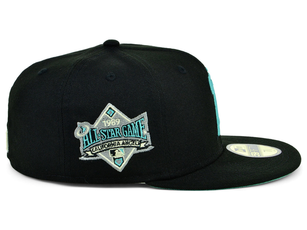 New Era x Lids HD California Angels Black/Mint 2022 59FIFTY Fitted Cap