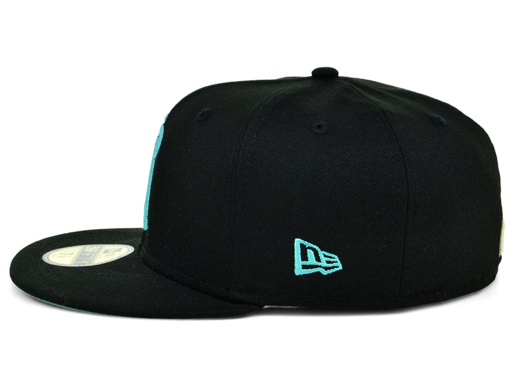 New Era x Lids HD California Angels Black/Mint 2022 59FIFTY Fitted Cap