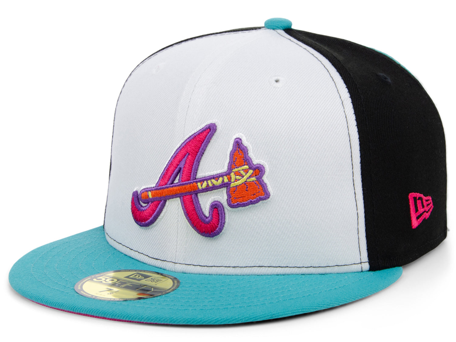 New Era x Lids HD Atlanta Braves Sugar Skull Pinwheel 2022 59FIFTY Fitted  Cap