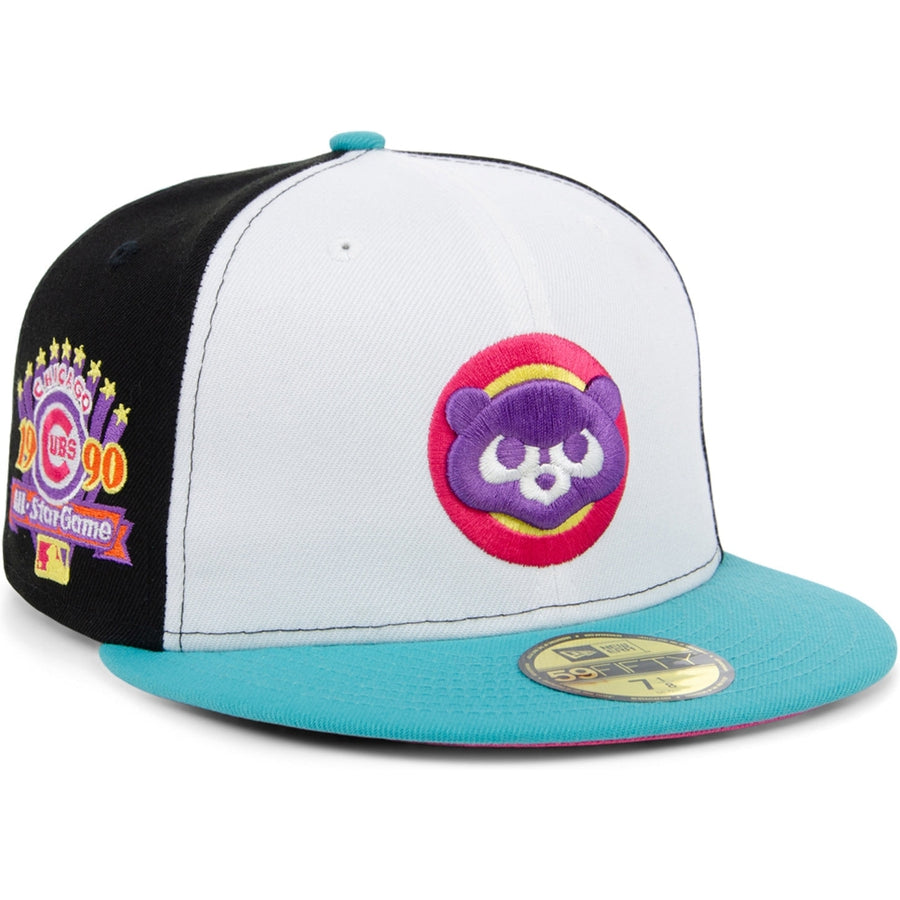 New Era x Lids HD  Chicago Cubs Sugar Skull Pinwheel 2022 59FIFTY Fitted Cap