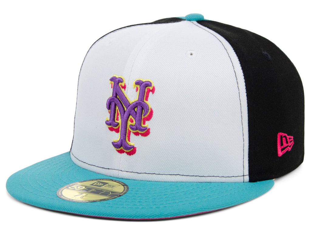 New Era x Lids HD  New York Mets Sugar Skull Pinwheel 2022 59FIFTY Fitted Cap