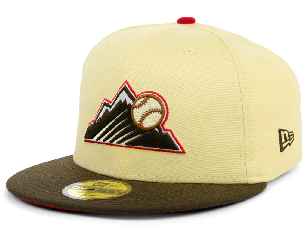 New Era x Lids HD  Colorado Rockies Ice Cream Banana Split 2022 59FIFTY Fitted Cap