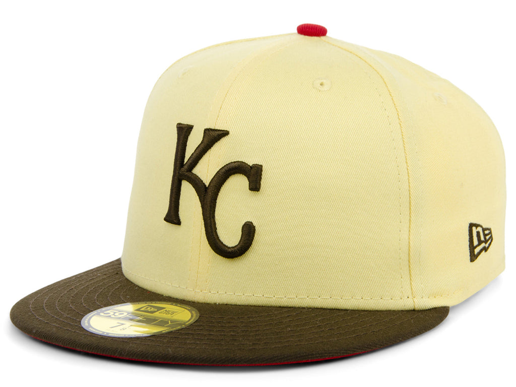 New Era x Lids HD  Kansas City Royals Ice Cream Banana Split 2022 59FIFTY Fitted Cap