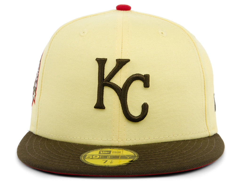 New Era x Lids HD  Kansas City Royals Ice Cream Banana Split 2022 59FIFTY Fitted Cap