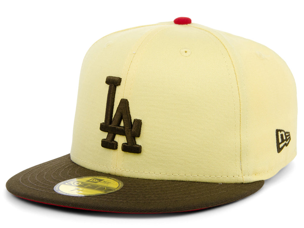 New Era x Lids HD  Los Angeles Dodgers Ice Cream Banana Split 2022 59FIFTY Fitted Cap