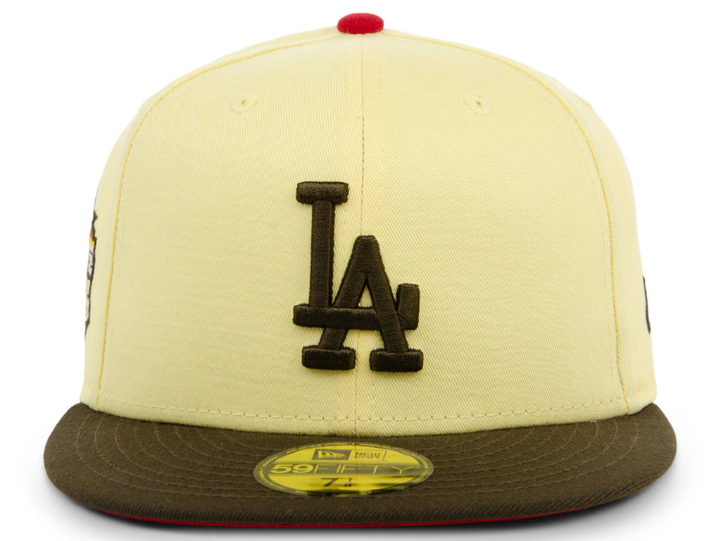 New Era x Lids HD  Los Angeles Dodgers Ice Cream Banana Split 2022 59FIFTY Fitted Cap