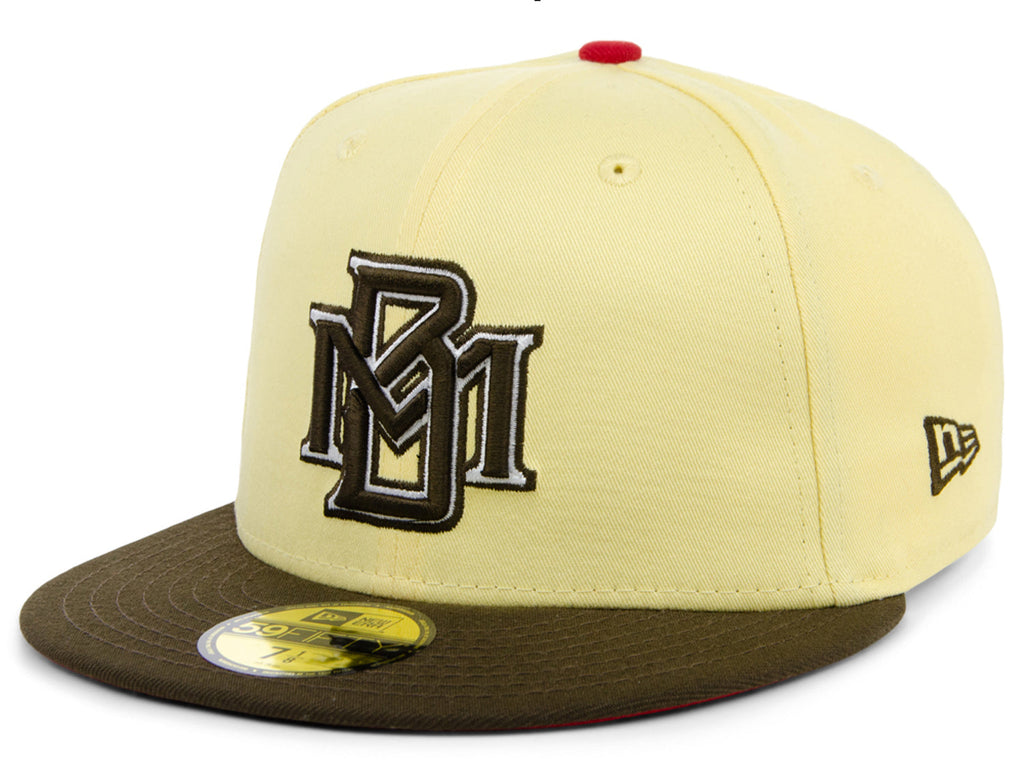 New Era x Lids HD  Milwaukee Brewers Ice Cream Banana Split 2022 59FIFTY Fitted Cap