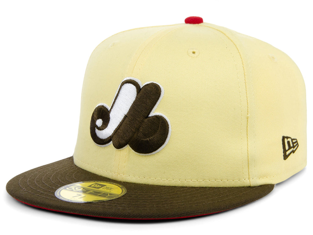 New Era x Lids HD  Montreal Expos Ice Cream Banana Split 2022 59FIFTY Fitted Cap