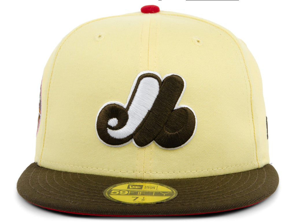 New Era x Lids HD  Montreal Expos Ice Cream Banana Split 2022 59FIFTY Fitted Cap