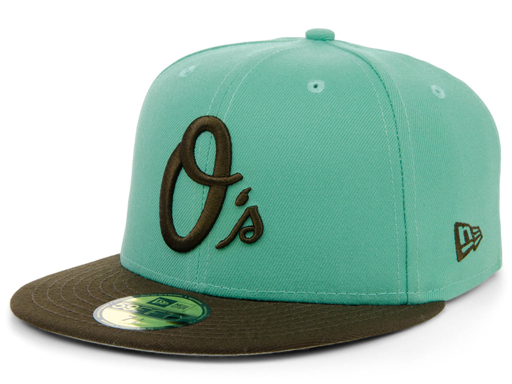 New Era x Lids HD  Baltimore Orioles Ice Cream Chocolate Mint 2022 59FIFTY Fitted Cap