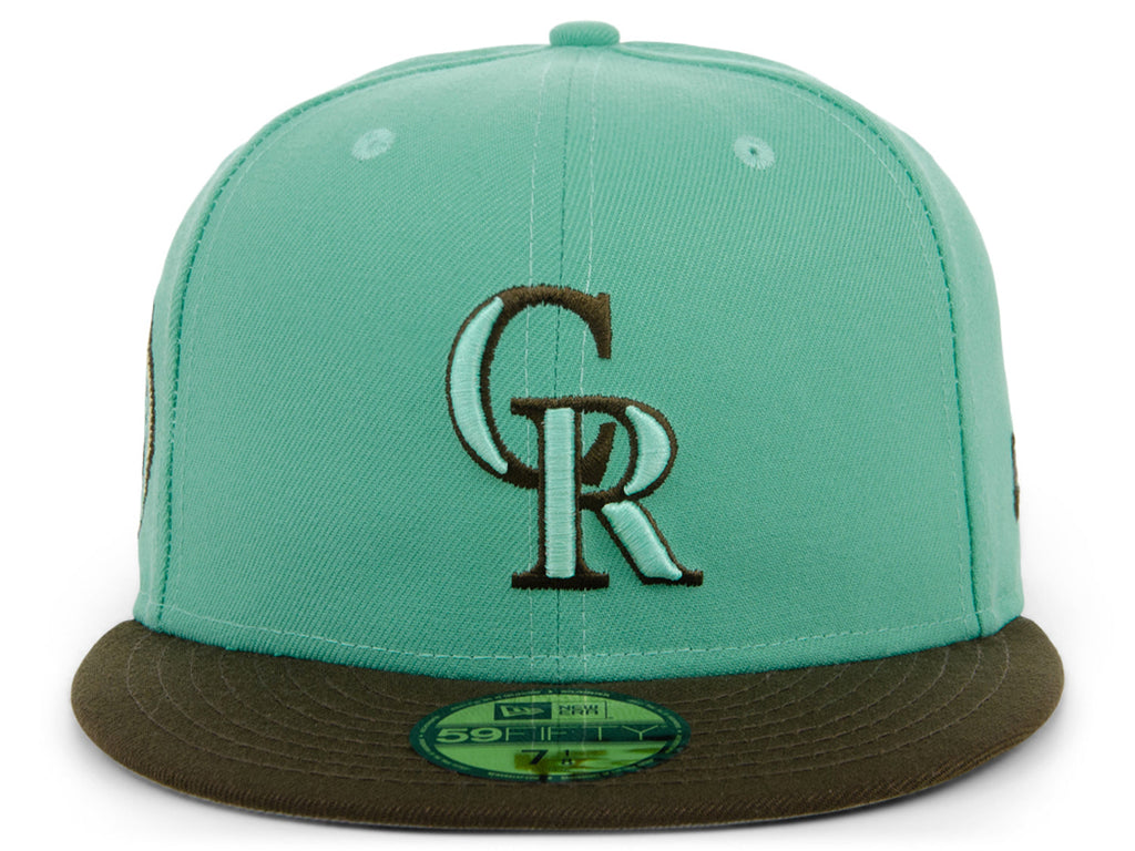 New Era x Lids HD  Colorado Rockies Ice Cream Chocolate Mint 2022 59FIFTY Fitted Cap