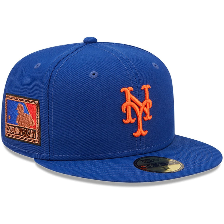 New Era Jae Tips x City Jeans New York Mets 2000 World Series quot;D TRAINquot; 59Fifty Fitted Hat Orange/Black/Grey