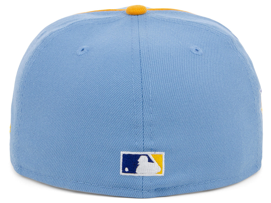 New Era x Lids HD  Seattle Mariners Powder Blue Pipe 2022 59FIFTY Fitted Cap