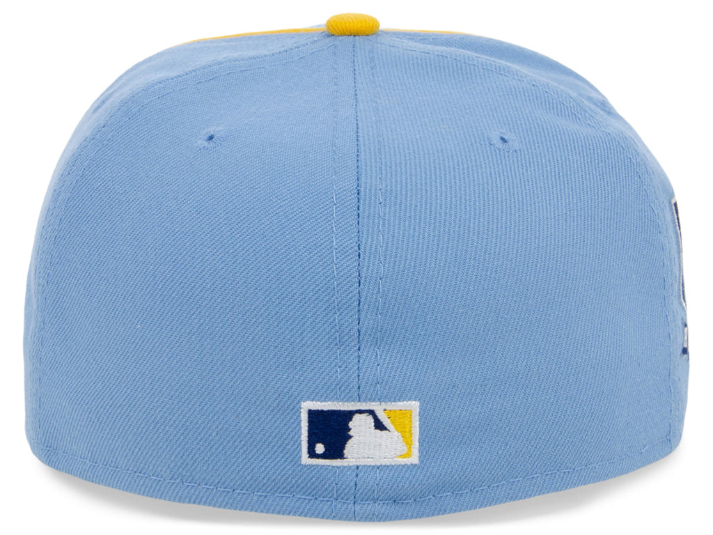 New Era x Lids HD  Tampa Bay Rays Powder Blue Pipe 2022 59FIFTY Fitted Cap