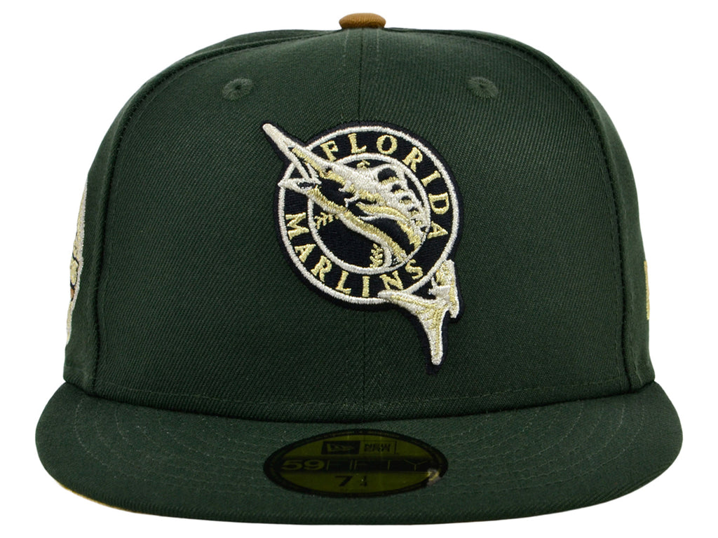 New Era x Lids HD  Florida Marlins Champagne 2022 59FIFTY Fitted Cap