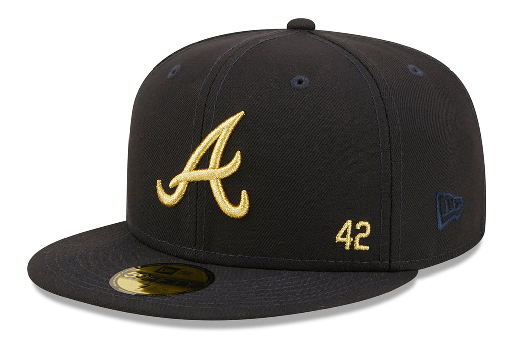 New Era x Lids HD Atlanta Braves Thank You Jackie 2.0 59FIFTY Fitted Cap