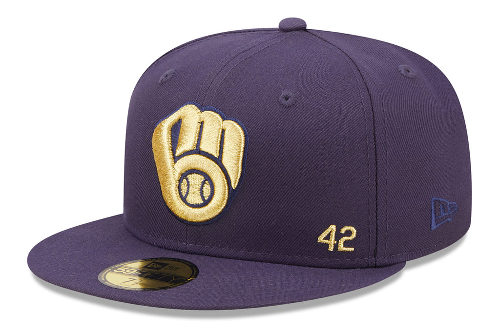 New Era x Lids HD Milwaukee Brewers Thank You Jackie 2.0 59FIFTY Fitted Cap