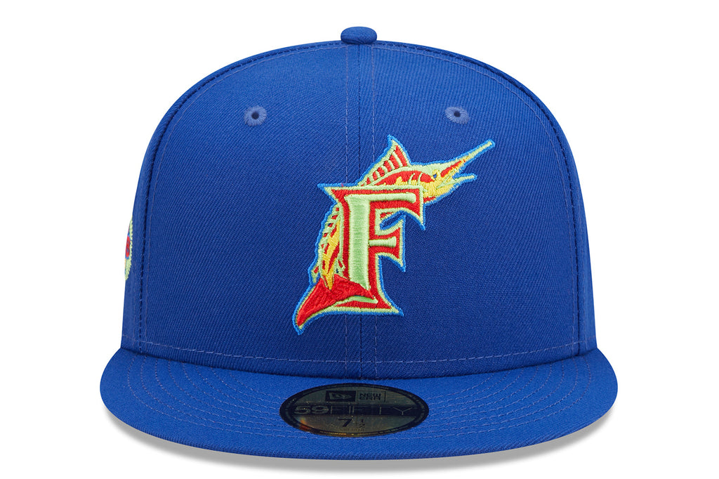 New Era x Lids HD  Florida Marlins Thermal Scan 59FIFTY Fitted Cap