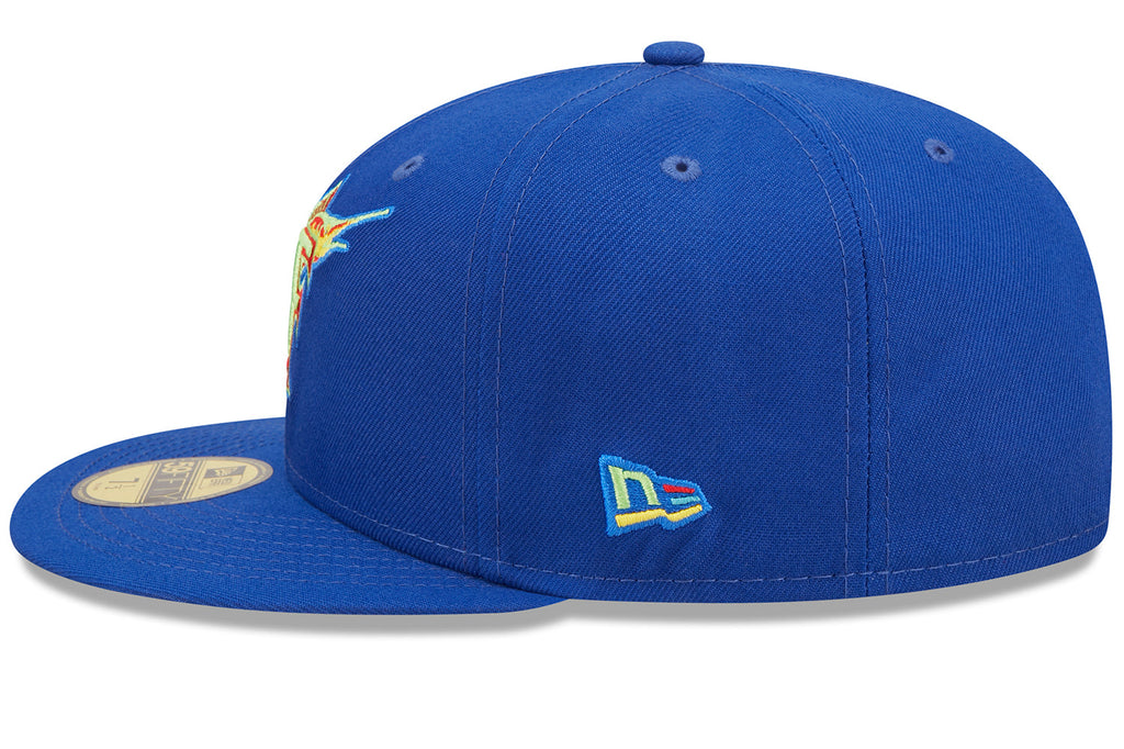 New Era x Lids HD  Florida Marlins Thermal Scan 59FIFTY Fitted Cap