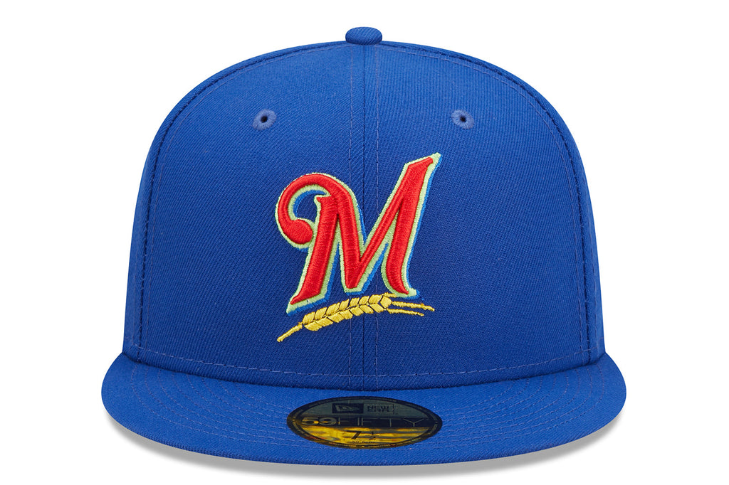 New Era x Lids HD  Milwaukee Brewers Thermal Scan 59FIFTY Fitted Cap