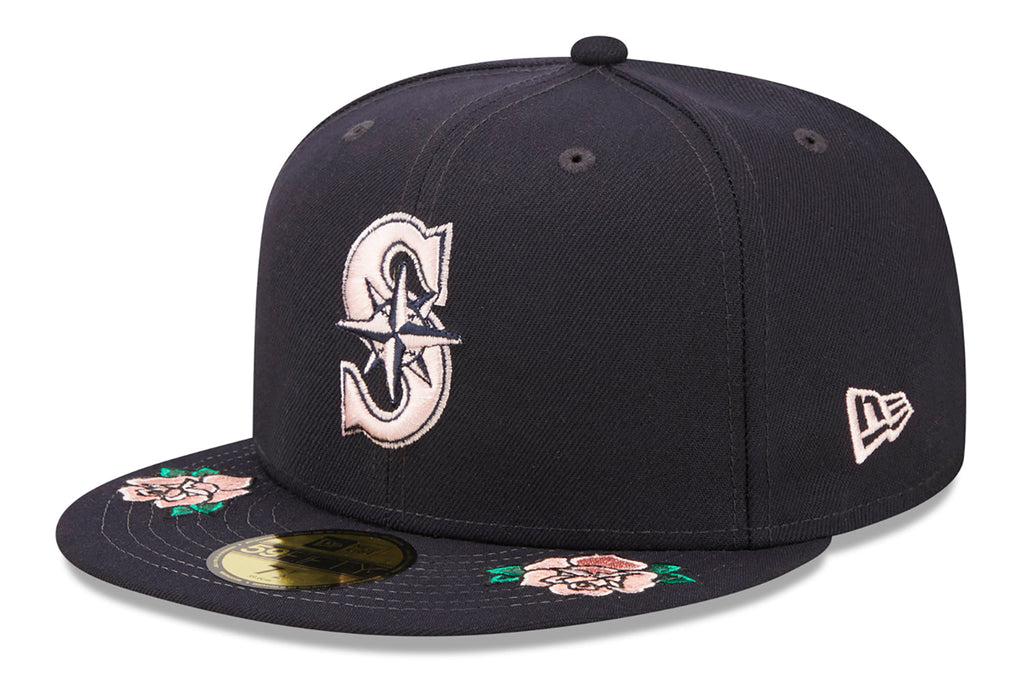 New Era x Lids HD Seattle Mariners Double Rose 59FIFTY Fitted Cap