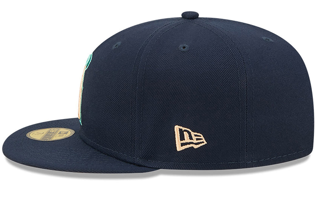 New Era x Lids HD  Anaheim Angels Oceanside Peach 2022 59FIFTY Fitted Cap