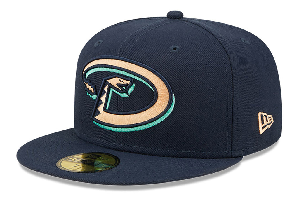 New Era x Lids HD  Arizona Diamondbacks Oceanside Peach 2022 59FIFTY Fitted Cap