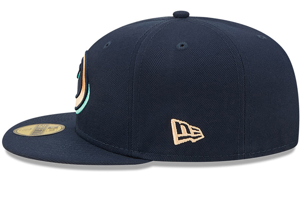 New Era x Lids HD  Arizona Diamondbacks Oceanside Peach 2022 59FIFTY Fitted Cap