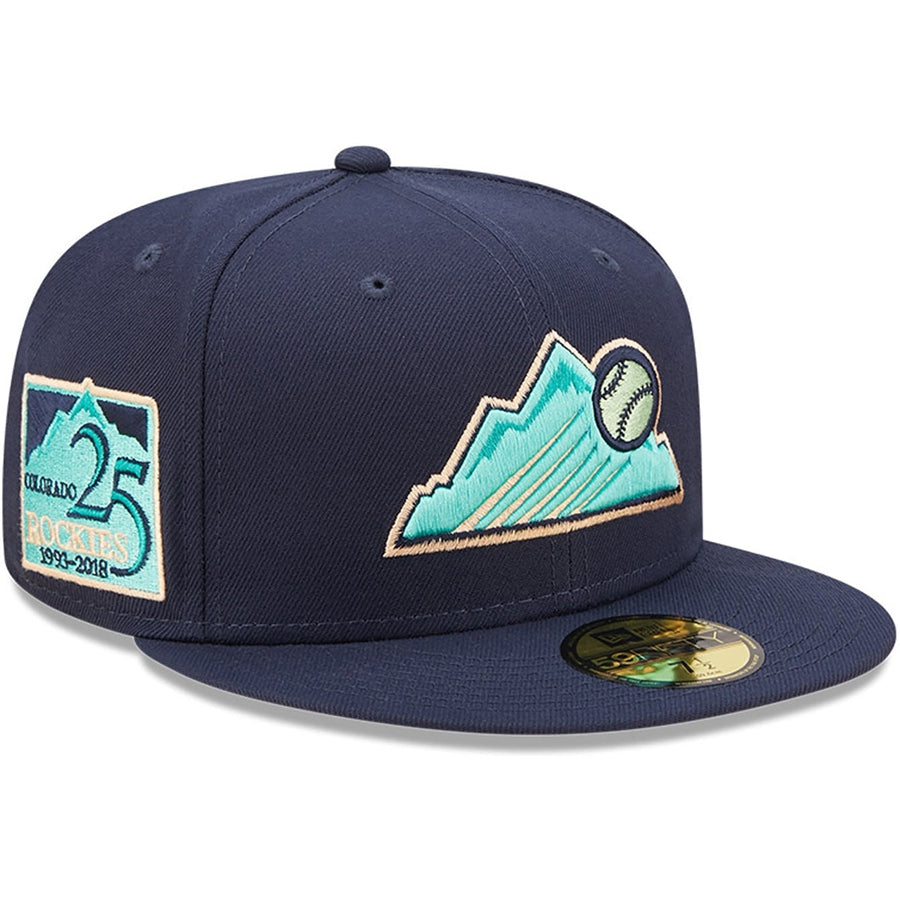 New Era x Lids HD  Colorado Rockies Oceanside Peach 2022 59FIFTY Fitted Cap