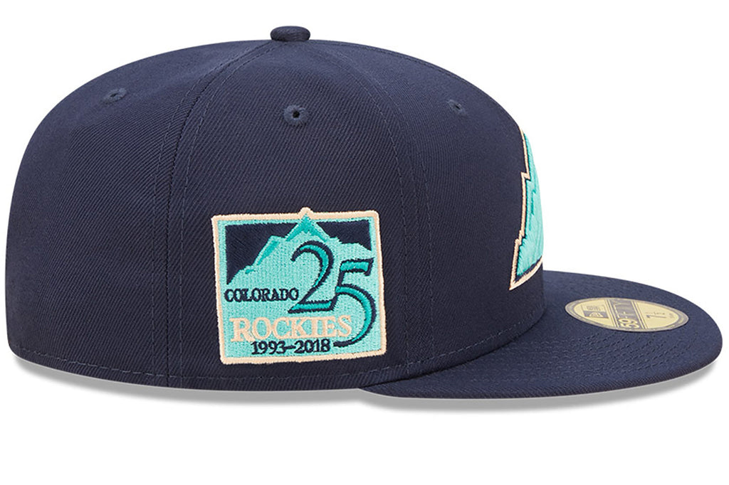 New Era x Lids HD  Colorado Rockies Oceanside Peach 2022 59FIFTY Fitted Cap