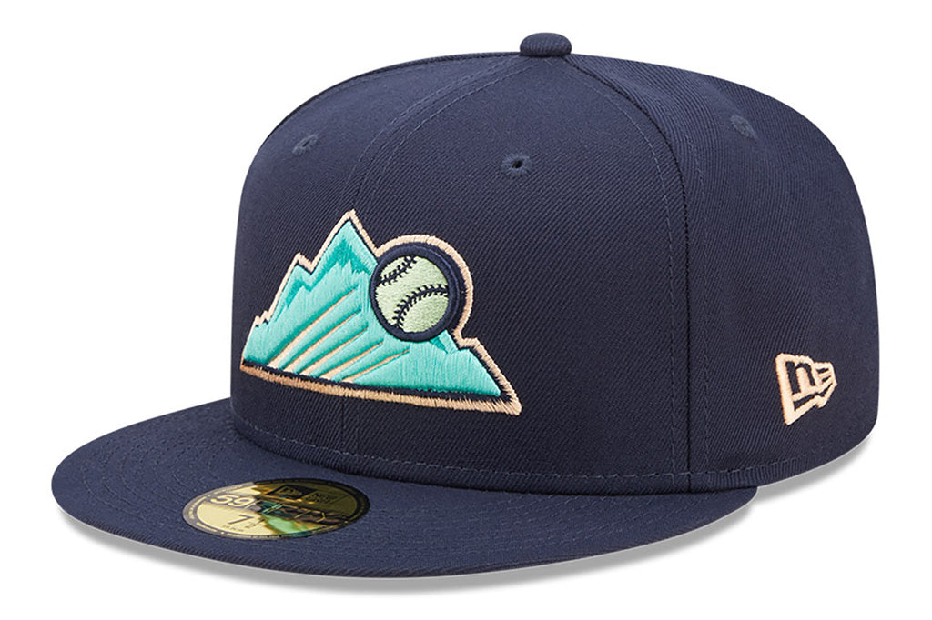 New Era x Lids HD  Colorado Rockies Oceanside Peach 2022 59FIFTY Fitted Cap