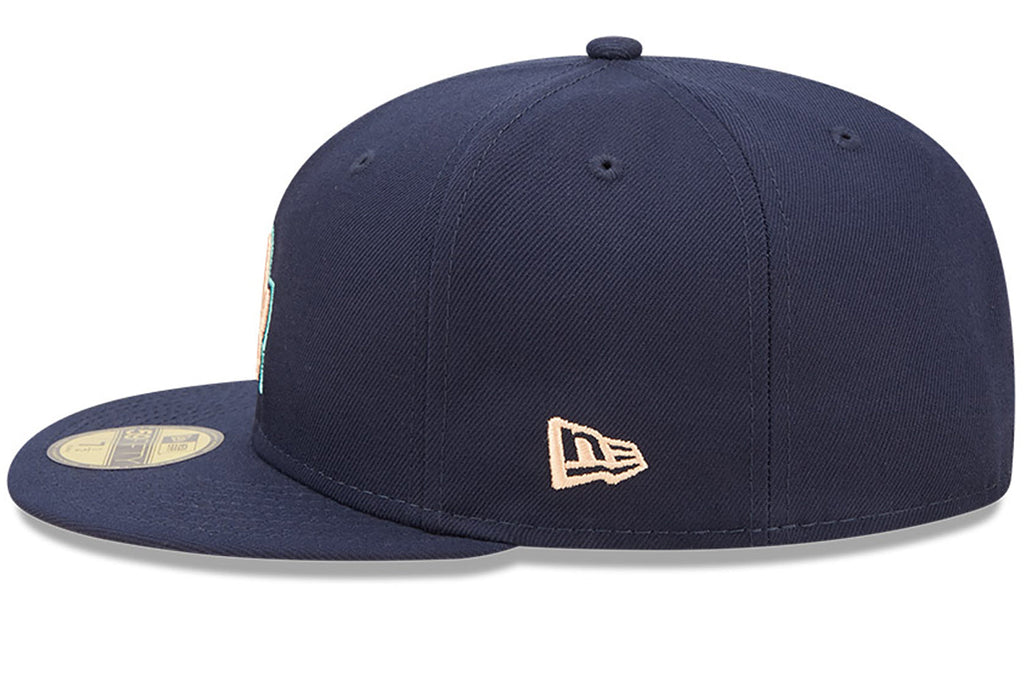 New Era x Lids HD  Los Angeles Dodgers Oceanside Peach 2022 59FIFTY Fitted Cap