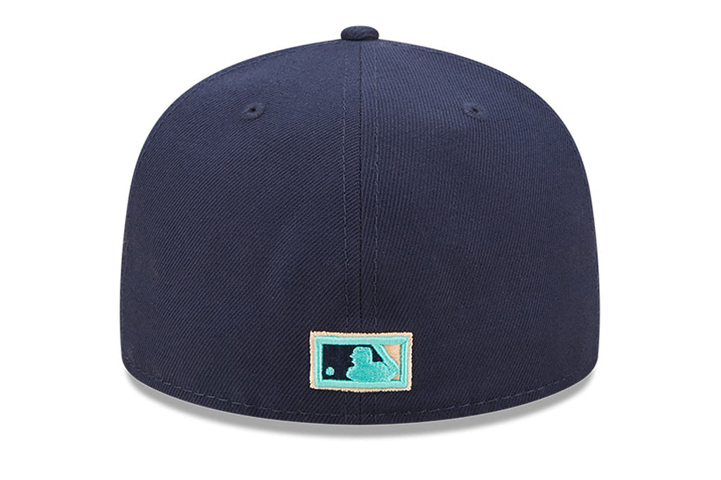 New Era x Lids HD  Milwaukee Brewers Oceanside Peach 2022 59FIFTY Fitted Cap