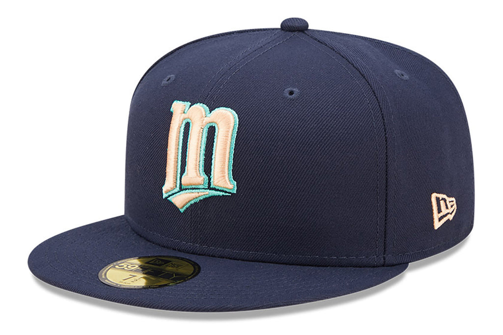 New Era x Lids HD  Minnesota Twins Oceanside Peach 2022 59FIFTY Fitted Cap