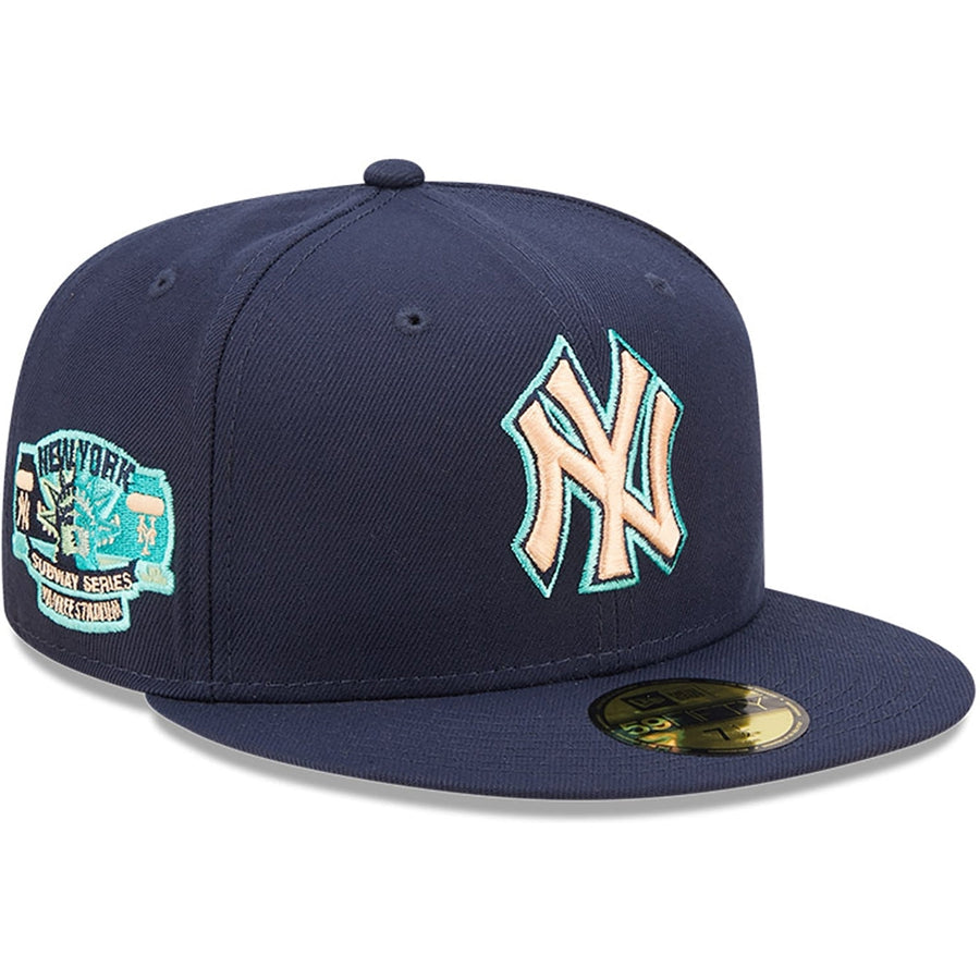 New Era x Lids HD  New York Yankees Oceanside Peach 2022 59FIFTY Fitted Cap