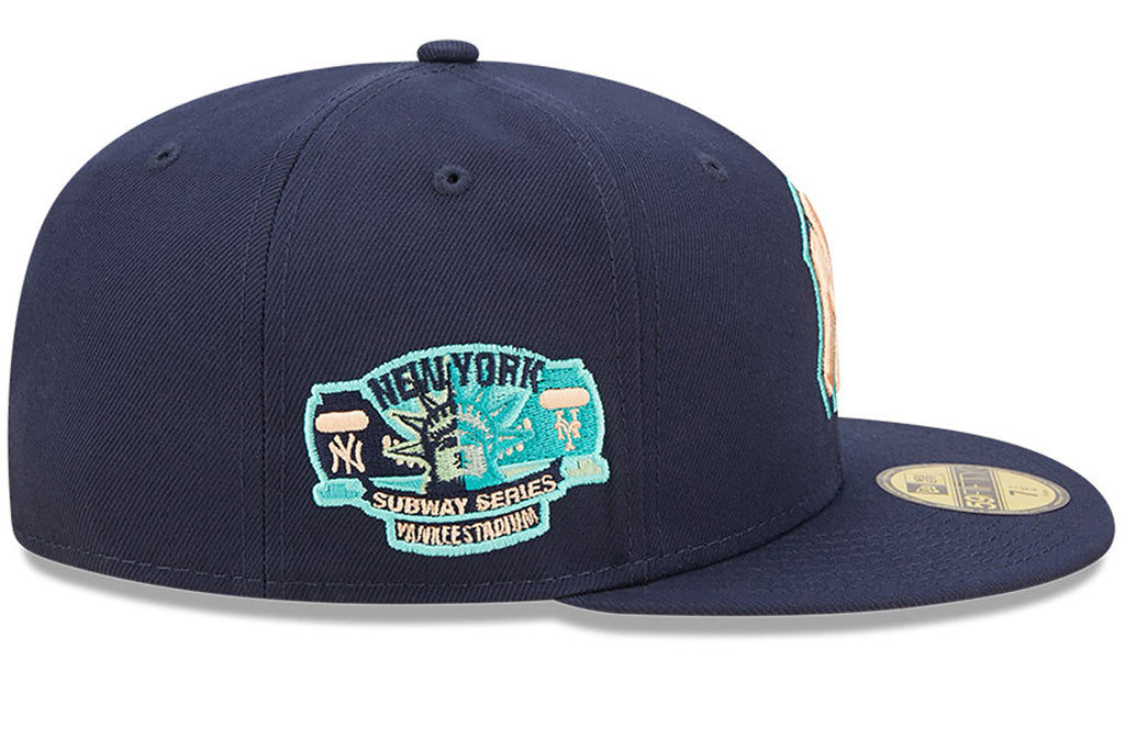 New Era x Lids HD  New York Yankees Oceanside Peach 2022 59FIFTY Fitted Cap